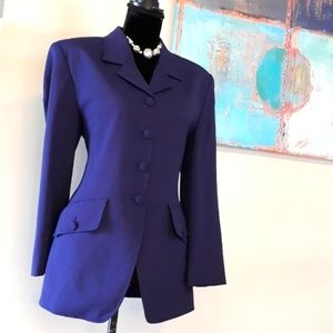 Vintage United Colors/ Benetton/ Purple Blazer